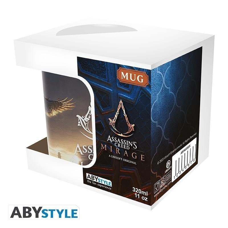 Assassins Creed Keramický hrnek 320 ml - Basim and eagle Mirage