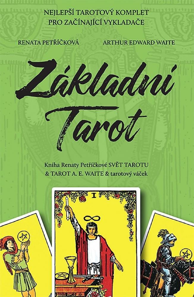 Základní Tarot - Kniha Svět tarotu a 78 karet AEWaite váček – Petříčková Renata
