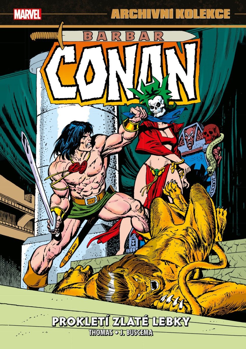 Archivní kolekce Barbar Conan 3 - Prokletí zlaté lebky – Thomas Roy