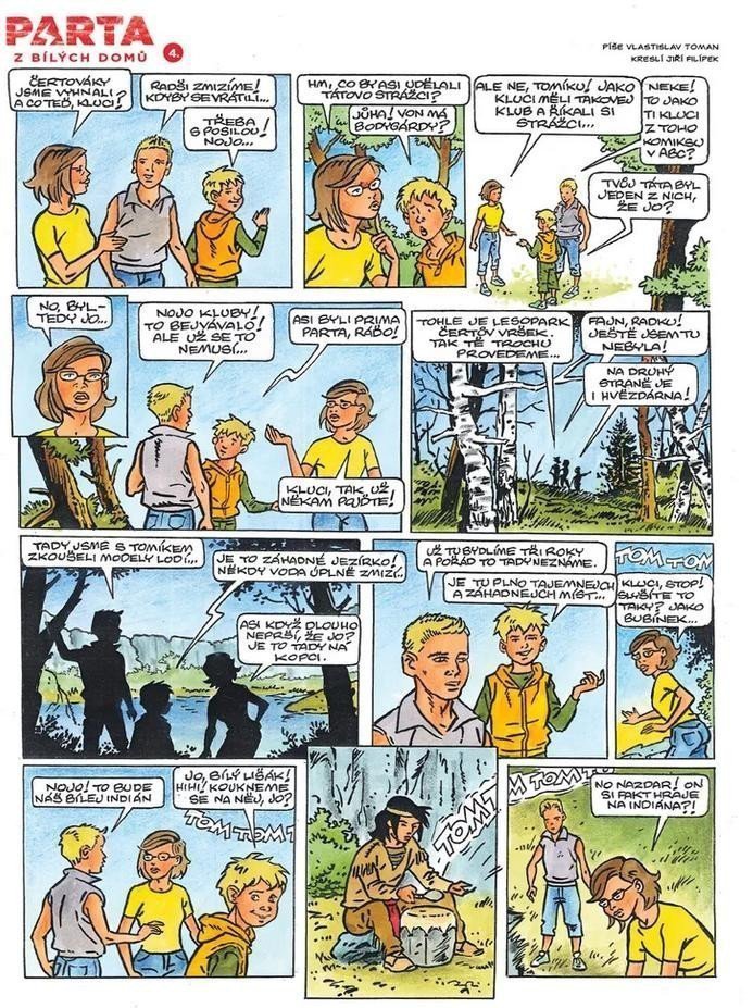 Parta z bílých domů – Toman Vlastislav