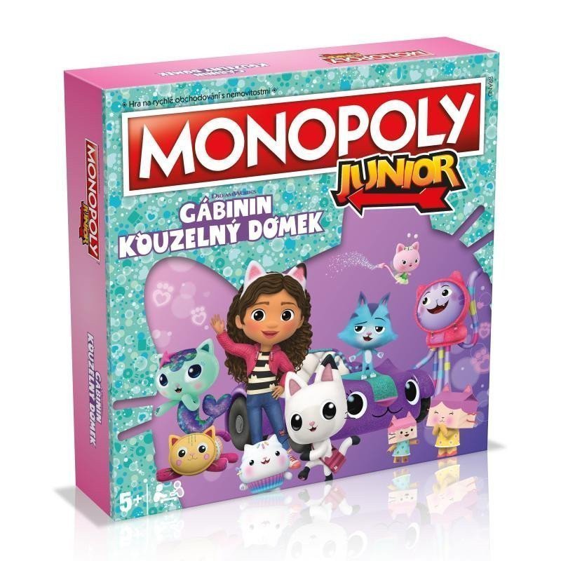 Monopoly Junior Gábinin kouzelný domek