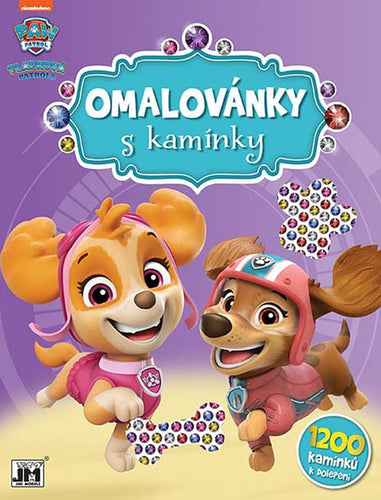 Tlapková patrola - Omalovánky s kamínky