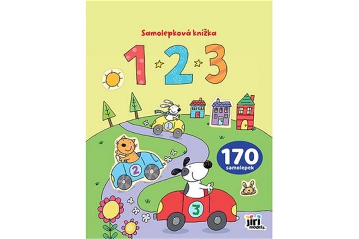 Samolepková knížka 123