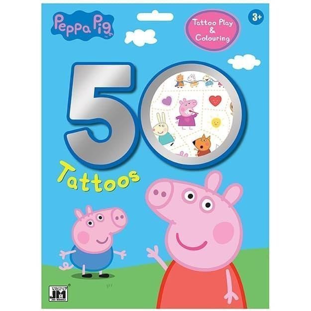 Prasátko Peppa - Tetovací set 50
