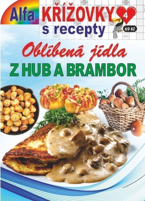 Křížovky s recepty 42023 - Jídla z hub a brambor