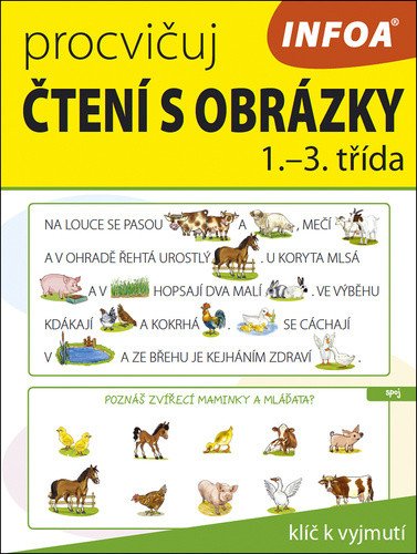 Procvičuj čtení s obrázky 1–3 třída