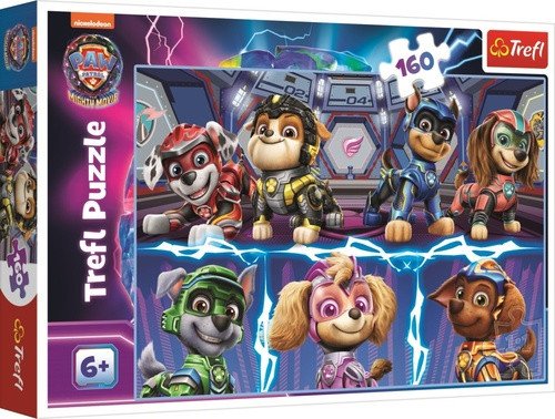 Puzzle Tlapková patrola: Psí přátelé 160 dílků