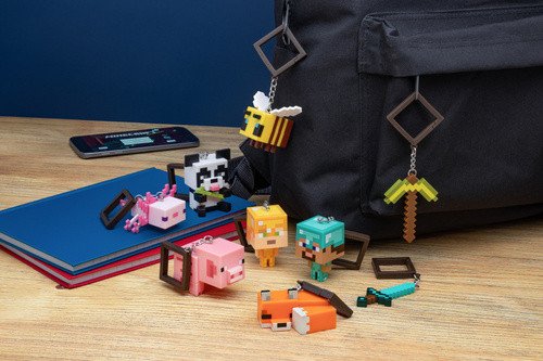 Minecraft přívěsek - Mystery balíček s překvapením motivu