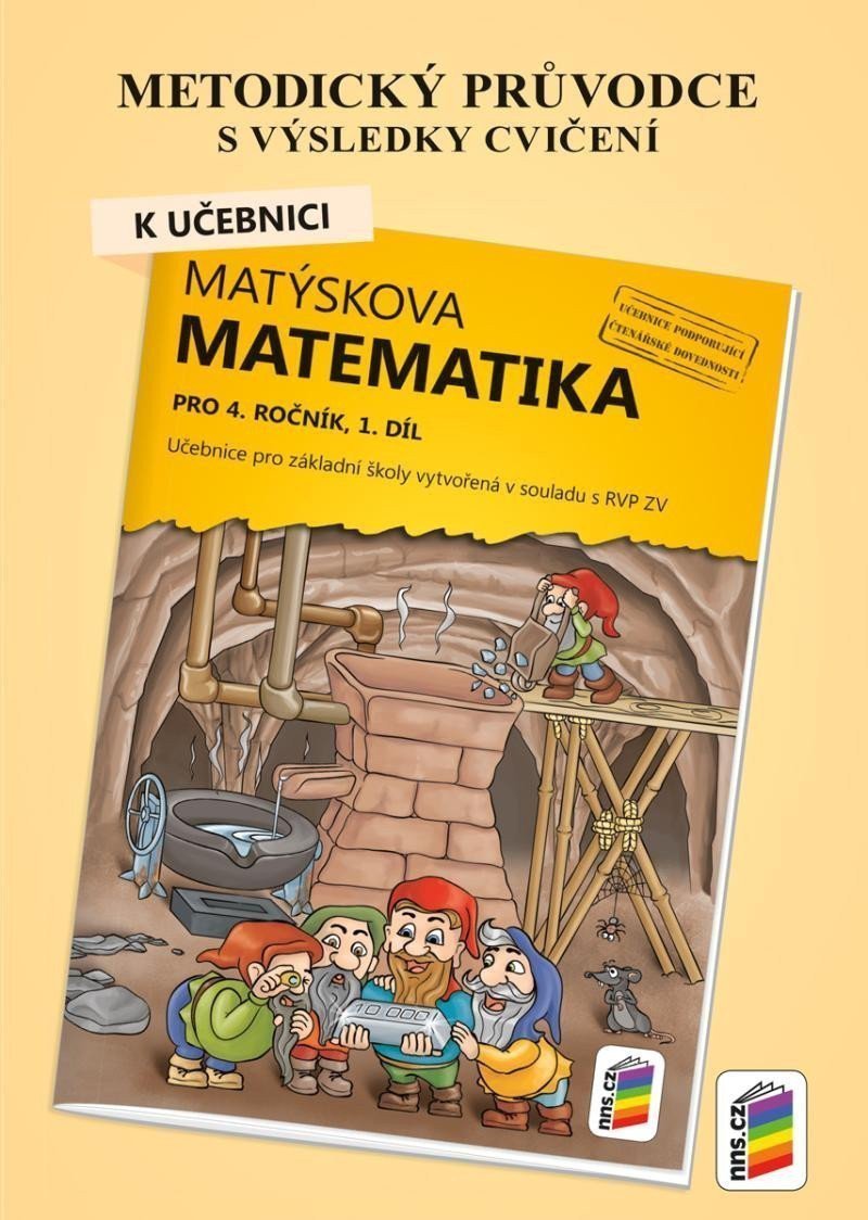 Metodický průvodce k učebnici Matýskova matematika 1 díl - pro 4 ročník ZŠ