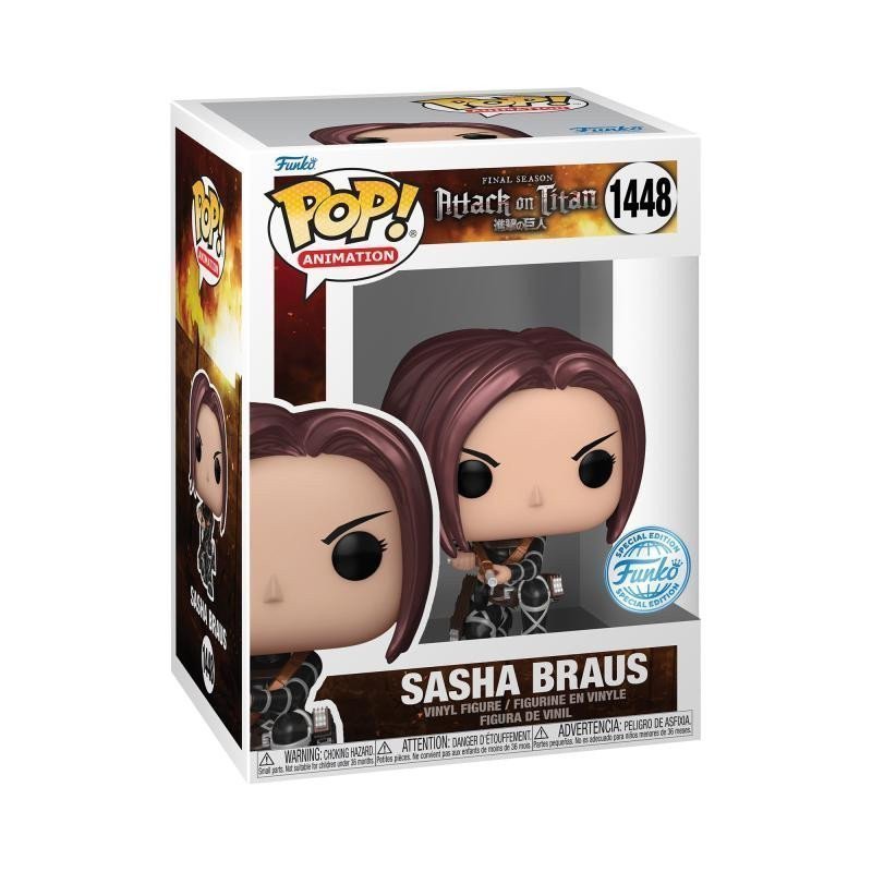 Funko POP Animation Attack on Titan - Sasha exclusive special edition
