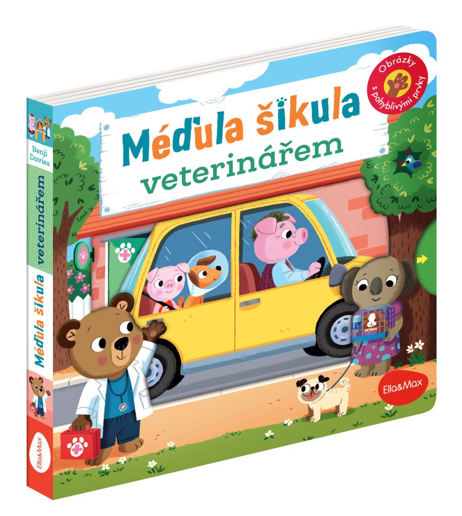 Méďula Šikula veterinářem - Obrázky s pohyblivými prvky – Davies Benji