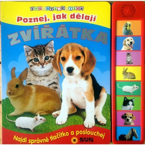Poznej jak dělají zvířátka - zvuková knížka (2023)