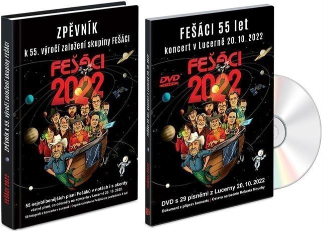 Fešáci 55 let - Zpěvník DVD