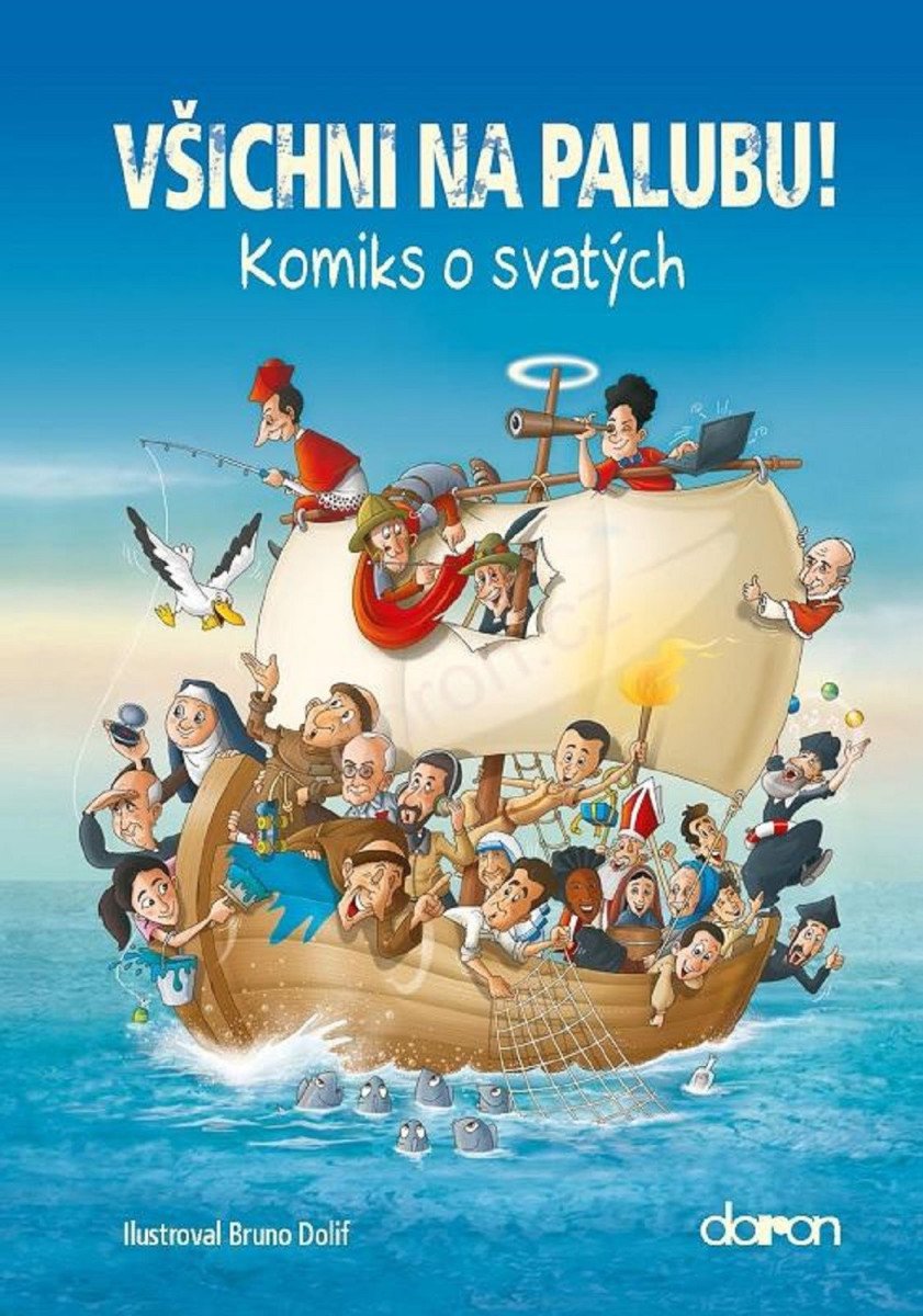 Všichni na palubu - Komiks o svatých