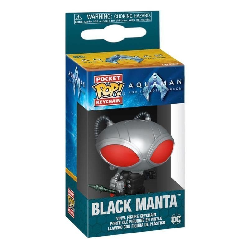 Funko POP Keychain Aquaman and the Lost Kingdom - Black Manta klíčenka