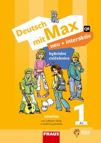 Deutsch mit Max neu interaktiv 1 cvičebnice - Hybridní publikace – Tvrzníková Jana