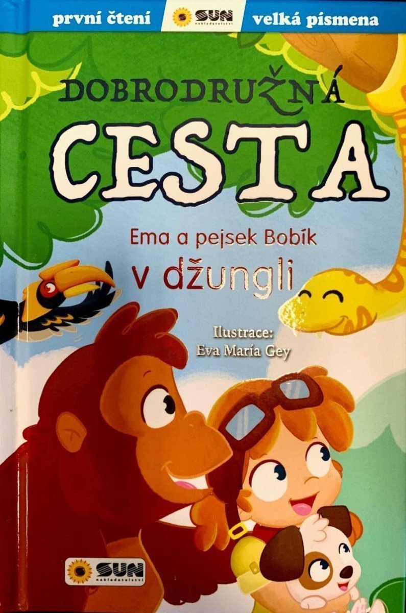 Dobrodružná cesta Ema a Pejsek Bobík v džungli - První čtení