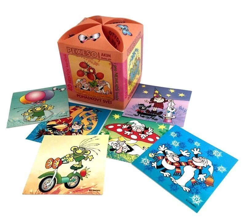 Pohádkový svět ZSmetany - Pexeso v ozdobné maxi krabičce