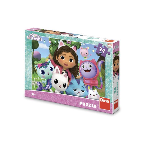 Puzzle Gábi na zahradě 24 dílků