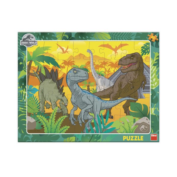 Puzzle Jurský svět 40 dílků