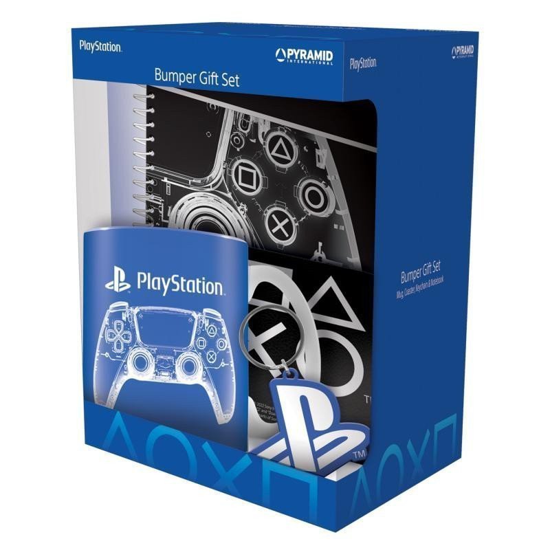 Playstation Dárkový set X-Ray hrnek klíčenka blok