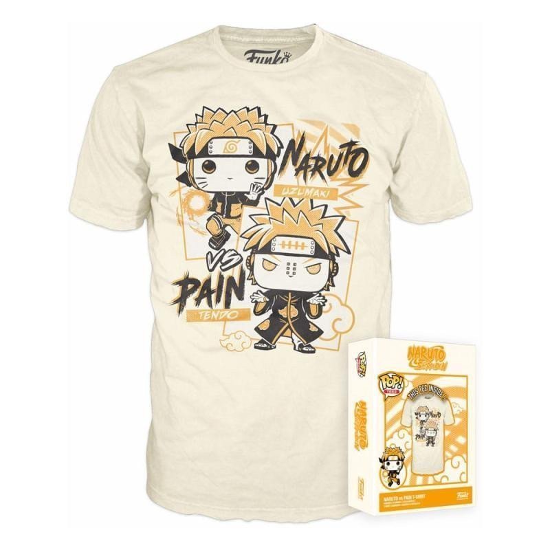 Funko Boxed Tee Naruto - Naruto v Pain velikost S