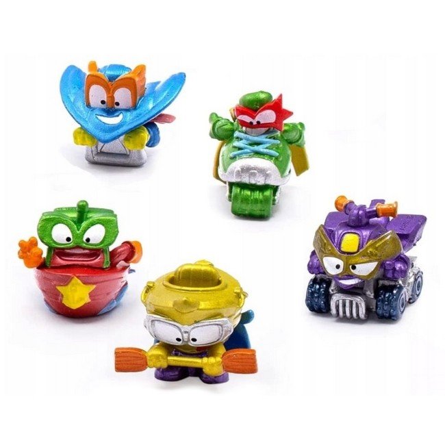 Superthings Sada figurek Extreme Riders v plechovce mix motivů