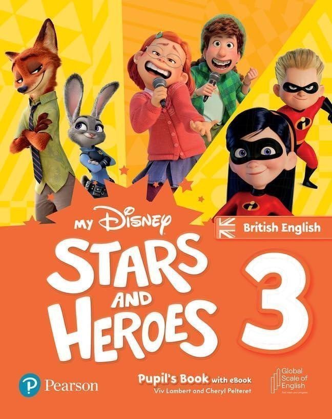 My Disney Stars and Heroes Level 3 Pupils Book with eBook – Pelteret Cheryl Lambert Viv