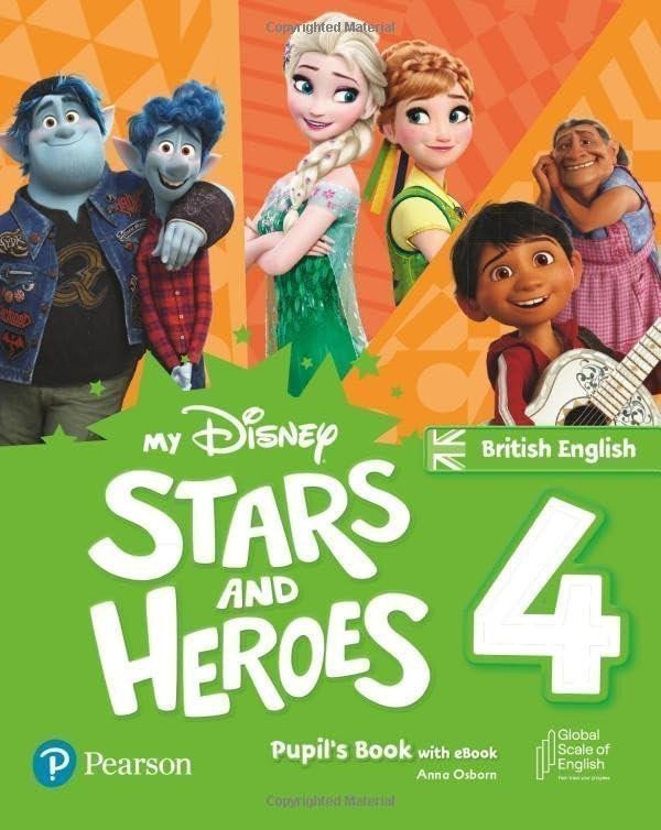 My Disney Stars and Heroes Level 4 Pupils Book with eBook – Osborn Anna