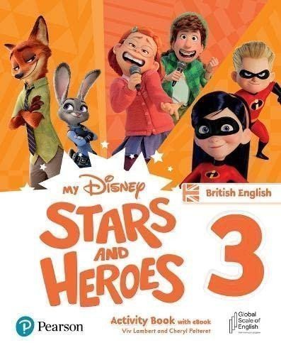 My Disney Stars and Heroes Level 3 Activity Book – Pelteret Cheryl Lambert Viv