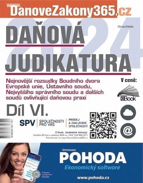 Daňová judikatura díl VI