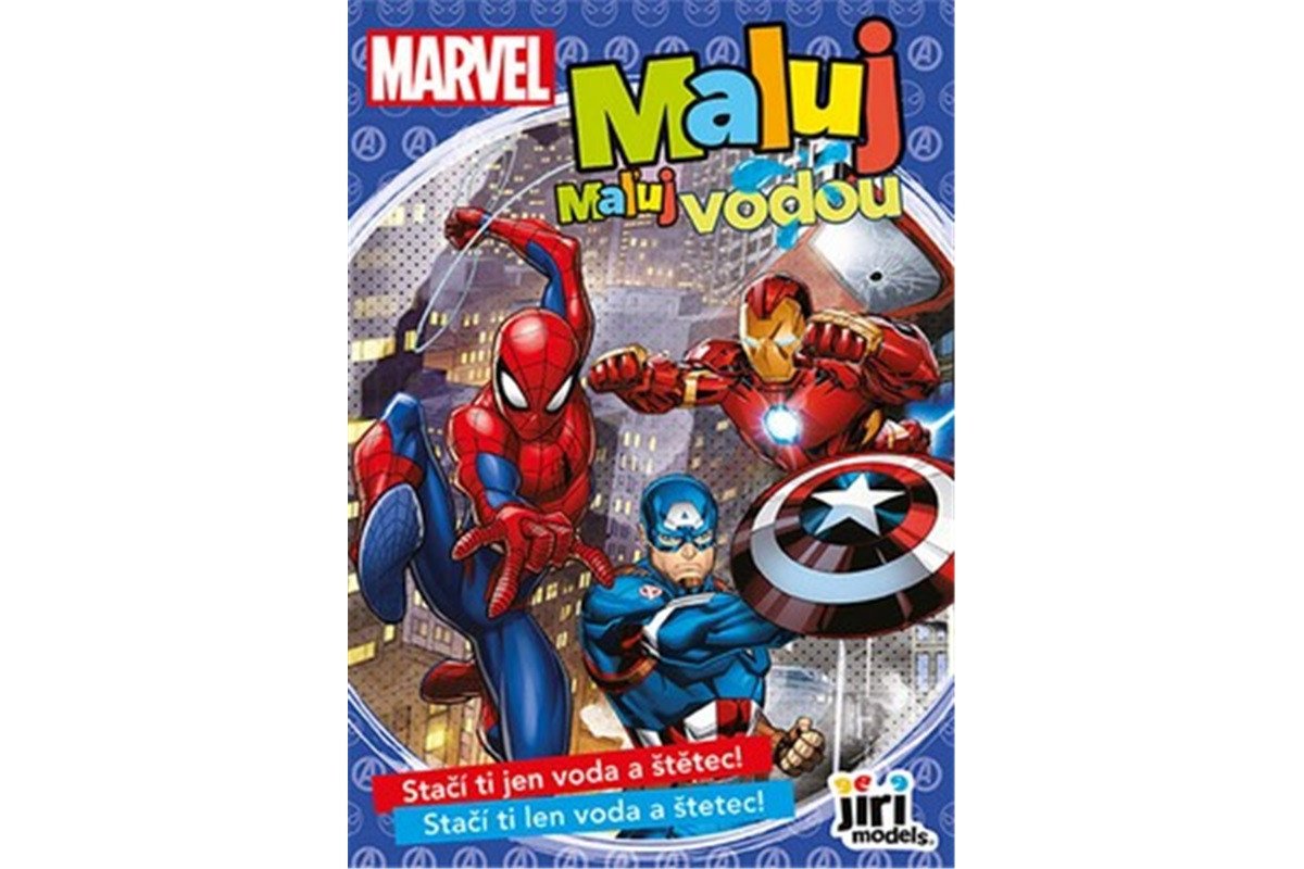 Marvel - Maluj vodou A5