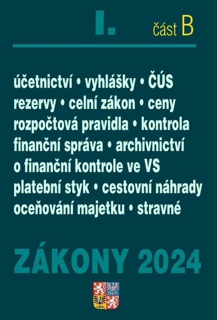 Zákony I B2024 Účetní zákony a ČÚS