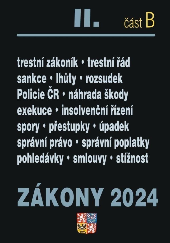 Zákony II B2024 Trestní právo