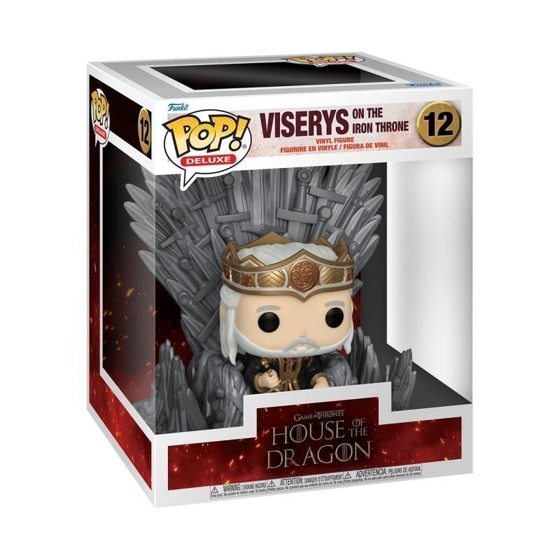 Funko POP DLX HotD S2 - Viserys on Throne