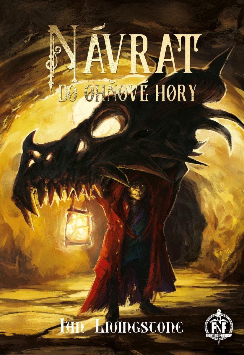 Návrat do Ohňové hory gamebook – Livingstone Ian