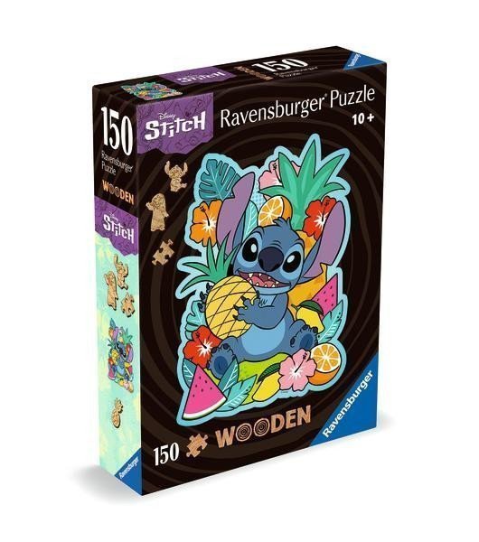 Dřevěné puzzle Disney Stitch 150 dílků