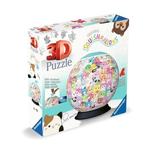 3D Puzzle-Ball Squishmallows 72 dílků