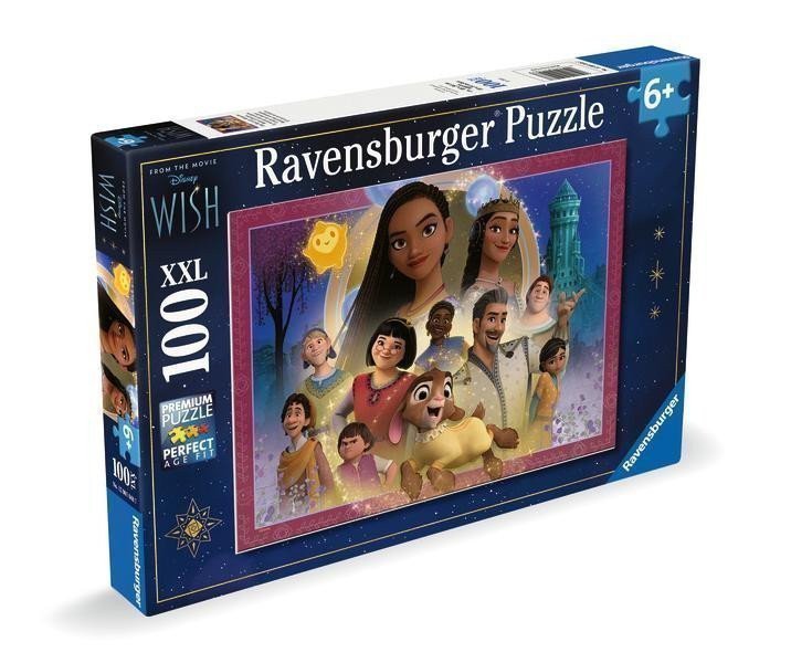Puzzle Disney Přání Oblíbení hrdinové 100 dílků