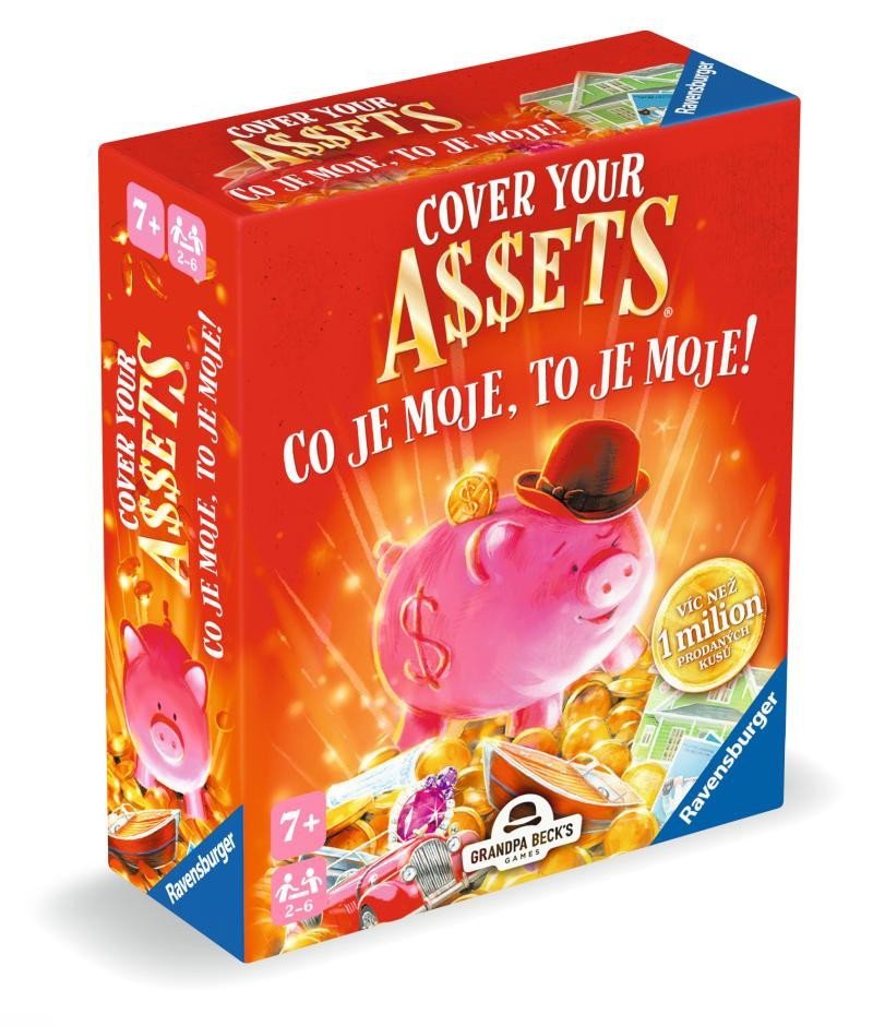 Cover Your Assets Co je moje to je moje - karetní hra