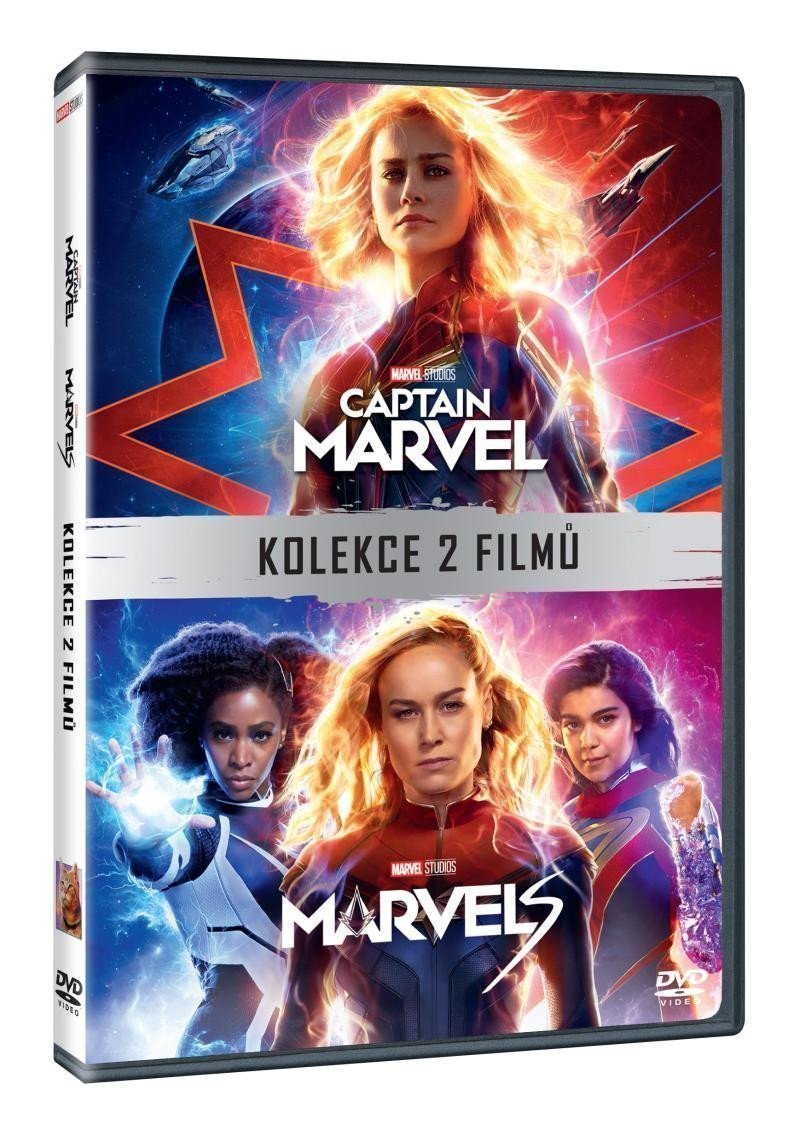 Captain Marvel Marvels kolekce 2 filmů 2DVD