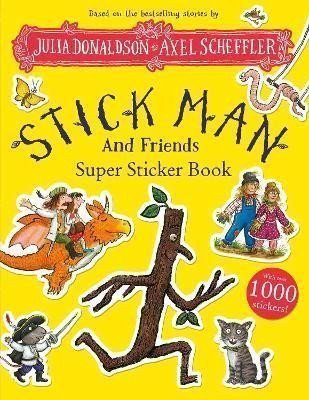 Stick Man and Friends Super Sticker Book – Donaldsonová Julia