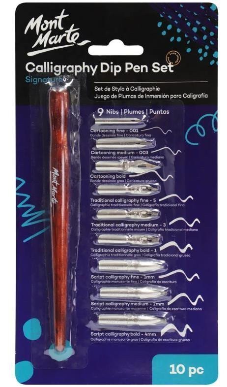 Mont Marte Kaligrafická sada 0007 blistr 9 ks