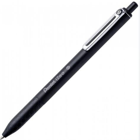 Izee Kuličkové pero černé07 mm PENTBX467-A