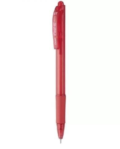 Kuličkové pero červené 07mm PENTBX417-B