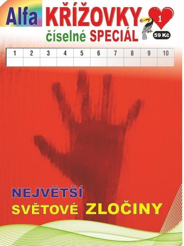 Křížovky číselné speciál 12024 - Největší světové zločiny