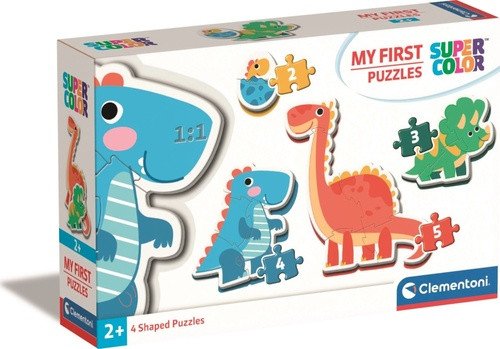 Puzzle Dinosauři 4v1 2345 dílků