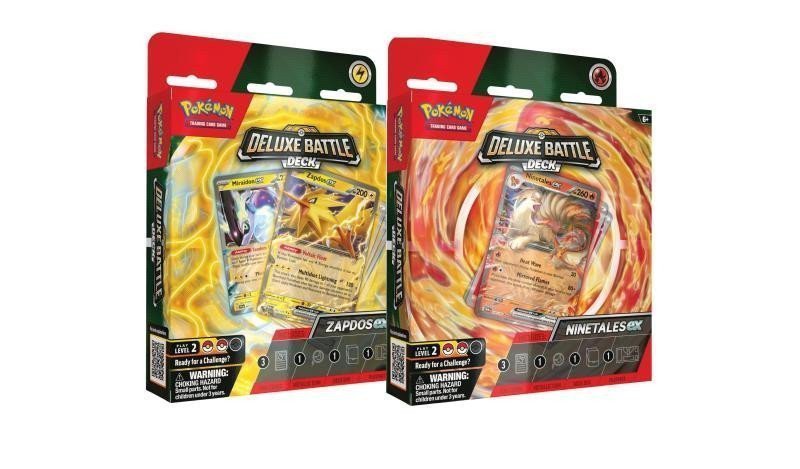 Pokémon TCG Deluxe Battle Deck - Ninetales ex Zapdos ex