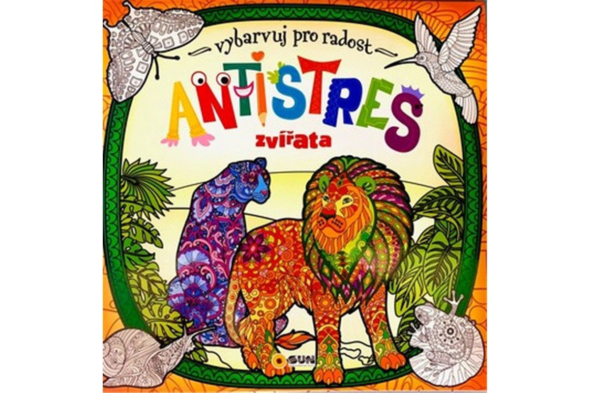 Vybarvuj pro radost ANTISTRES Zvířata