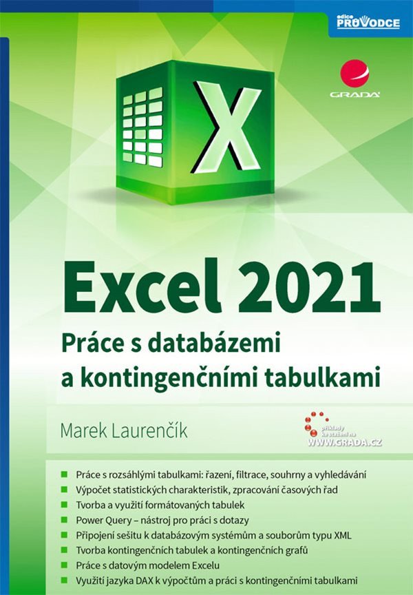 Excel 2021 - Práce s databázemi a kontingenčními tabulkami – Laurenčík Marek